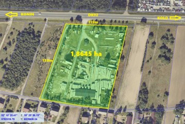 Na sprzedaż teren inwestycyjny - Genowefa, gm. Krzym&oacute;w