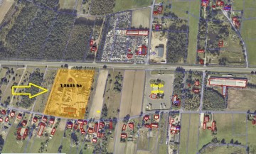 Na sprzedaż teren inwestycyjny - Genowefa, gm. Krzym&oacute;w