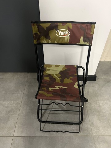 Krzesło York moro z oparciem