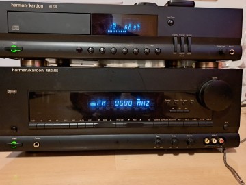 Wzmacniacz + odtwarzacz CD harman/kardon