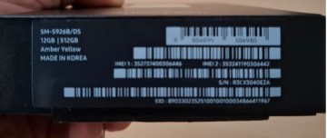 Samsung S24 plus 5G,  512GB | kolor Amber Yellow | Jak Nowy