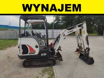 WYPOŻYCZALNIA OSIECZA Minikoparka Wozidło Budowlane Rębaki !