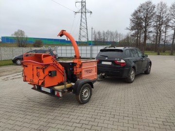 WYPOŻYCZALNIA OSIECZA Minikoparka Wozidło Budowlane Rębaki !