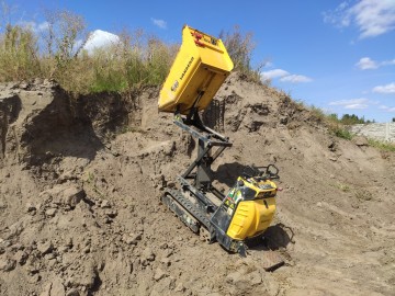 WYPOŻYCZALNIA OSIECZA - WYNAJEM Minikoparki Rębaki Wozidła