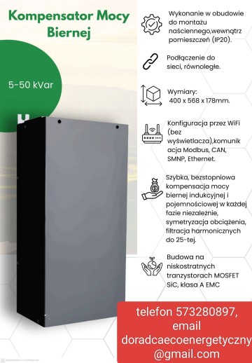 Kompensatory mocy biernej - obniżenie rachunk&oacute;w za prąd