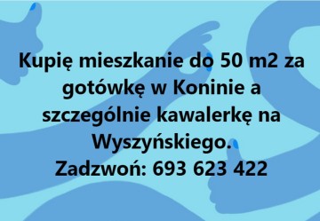 Kupię mieszkanie za got&oacute;wkę