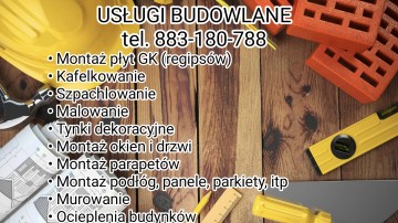 Kompleksowe wykończenia, szpachlowanie i malowanie natryskow