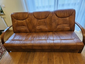 SPRZEDAM WERSALKĘ WRAZ Z DWOMA FOTELAMI Z EKOSK&Oacute;RY