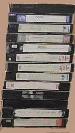 Kasety Video VHS nagrane