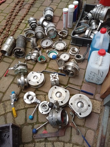 Sprzedam części do cystern tkw