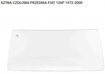 Szyba przednia do 126p.