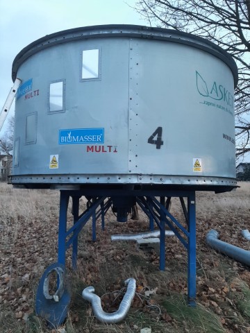 Zbiornik na trociny wióry buforowy duży pelleciarka