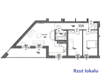 Sprzedam mieszkanie 3 pok., 3 piętro-balkon-os. Diamentowe