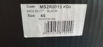 Buty szosowe AXO MG2 czarne rozmiar 45