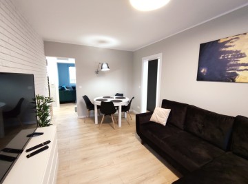 Nowoczesne, 3 pokojowe mieszkanie, umeblowane i wyposażone