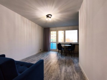 Do wynajęcia odświeżona i umeblowana kawalerka z balkonem