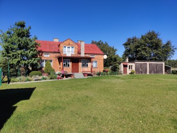 Sprzedam dom z zabudowaniami gospodarczymi -gm. Ślesin