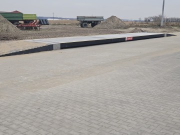 Sprzedam Waga 18m 50-60T Betonowa najazdowa