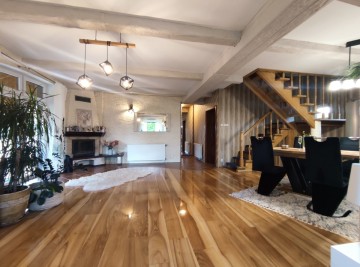 Oszczędny w eksploatacji dom, 2 garaże, działka o pow.2050m2