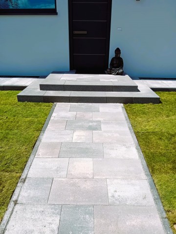 Brukarstwo Układanie Kostki Brukowej Granitowej