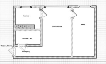 Mieszkanie - parter Konin