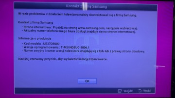 Telewizor Samsung LED 37 cale z pilotem