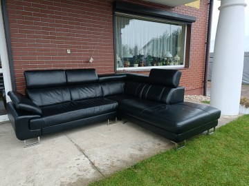 Sprzedam narożnik ze sk&oacute;ry