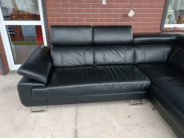 Sprzedam narożnik ze sk&oacute;ry