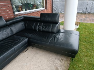 Sprzedam narożnik ze sk&oacute;ry