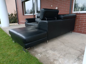 Sprzedam narożnik ze sk&oacute;ry