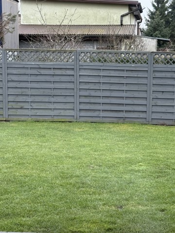 Panel ogrodzeniowy drewniany, Płot lamelowy, Pergola 180x180