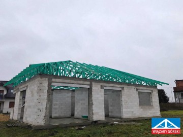 Wiązary dachowe - gotowa więźba  - dach z fabryki