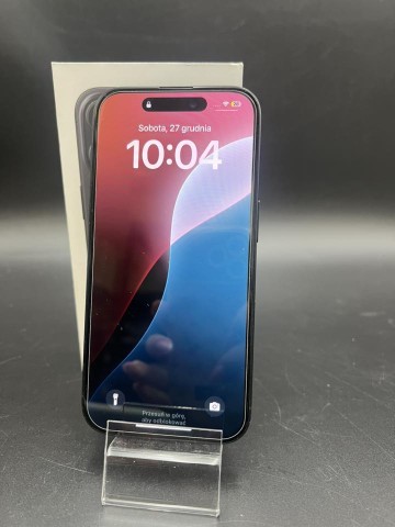 Smartfon APPLE iPhone 16 5G 128 GB 6.1" Czarny komplet Kondy