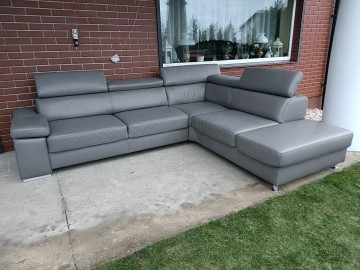 Sprzedam narożnik ze sk&oacute;ry