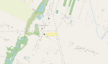 Sprzedam działkę budowlaną ogrodzoną z garażem -Dobrosołowo