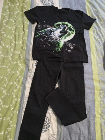 Worek ubrań dla chłopca rozm. 128-140