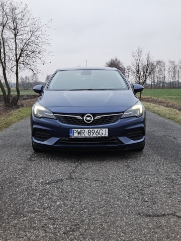 OPEL ASTRA K 2021 BOGATA WERSJA S&S ELEGANCE KAMERA CZUJNIKI