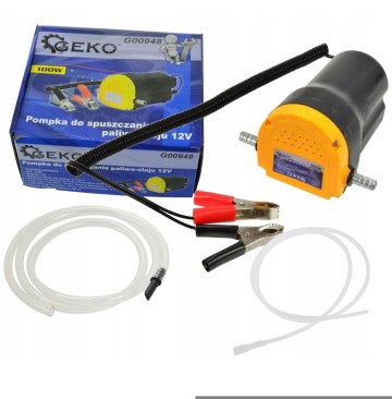 Pompka Do Spuszczania paliwa oleju ropy 12v