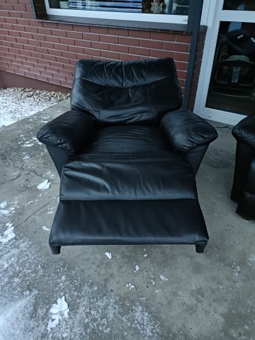 Sprzedam wypoczynek 3,1,1 ze sk&oacute;ry