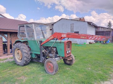 Ciągnik URSUS C360 z elektrycznym wspomaganiem kierownicy