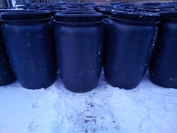 Beczki po produkcie spożywczym 120-150 litrowe