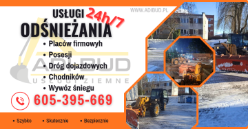 Usługi odśnieżania