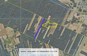 Na sprzedaż grunt rolny z możliwością zabudowy siedliskowej