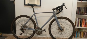 Gravel Romet Aspre 1 z modyfikacjami