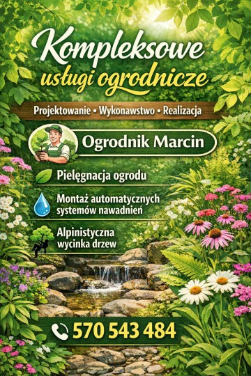 USŁUGI OGRODNICZE