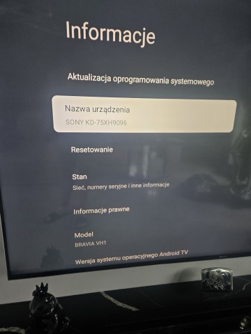 Sprzedam TV sony 75"