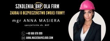 Usługi BHP dla firm &ndash;szkolenia, dokumentacja, nadz&oacute;r, dojazd