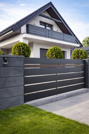 NOWOCZESNE OGRODZENIA ALUMINIOWE
