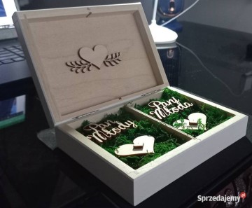 Pudełko na obrączki