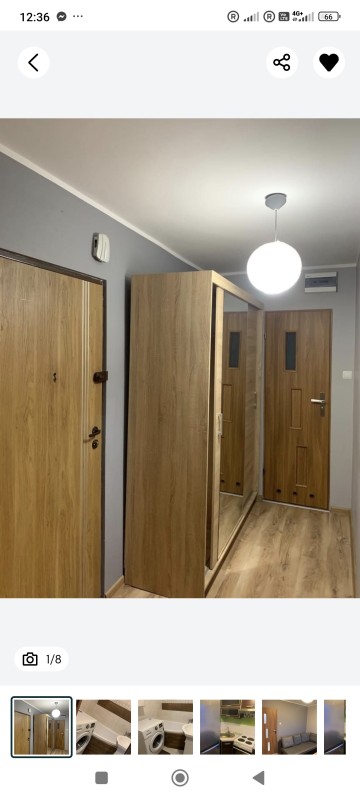 Wynajmę 2 Pokojowe Mieszkanie z Widokiem na Miasto